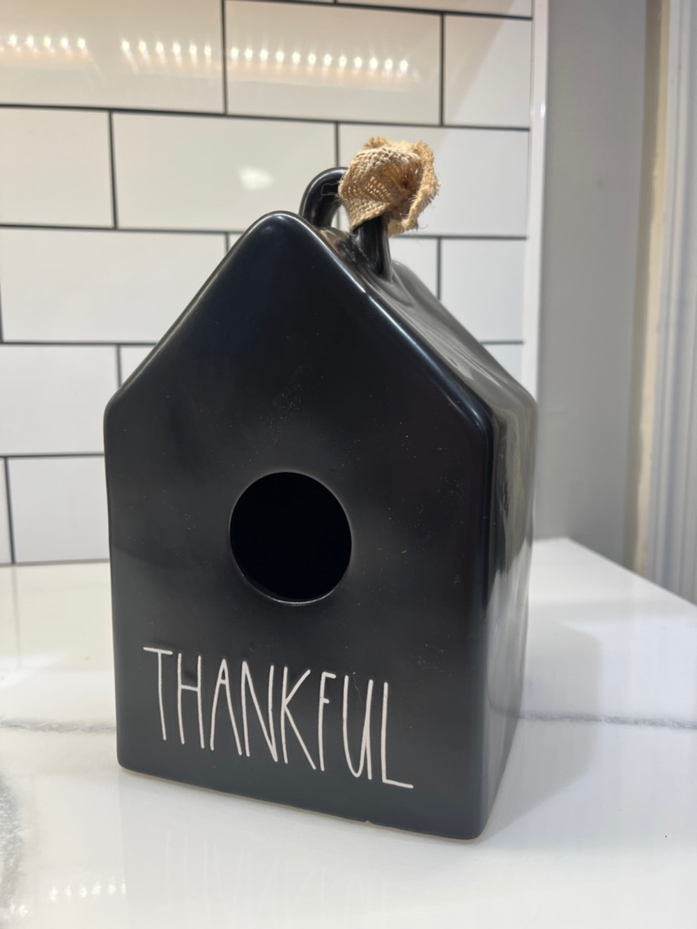 Rae Dunn Thankful Birdhouse